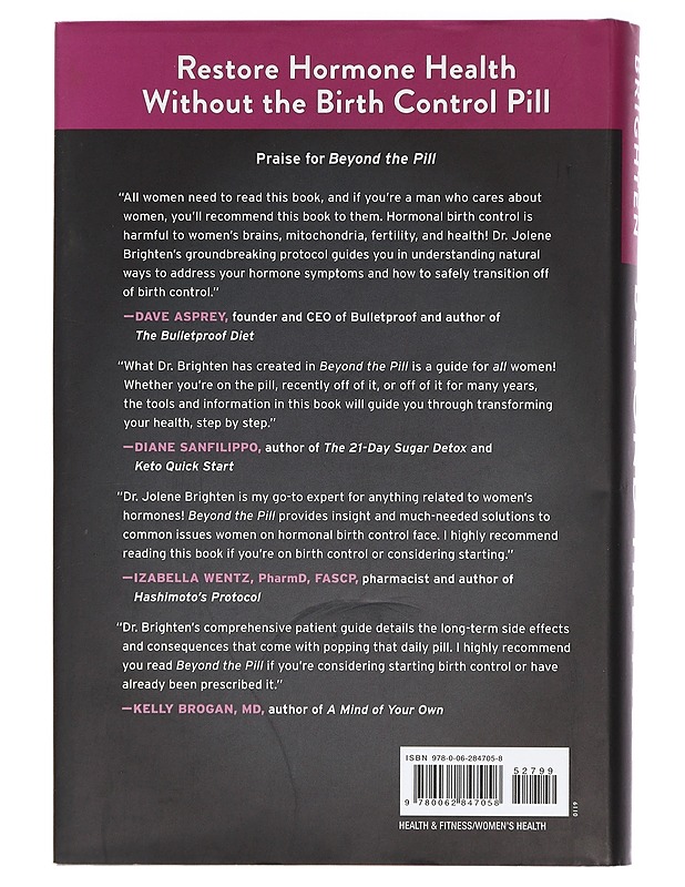 Beyond the pill - Dr. Jolene Brighten - Tietokirjat ja oppaat - 10105430056 - 1