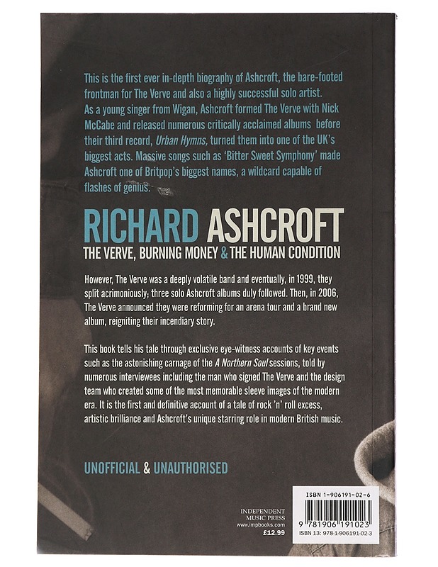 Richard Ashcroft - Trevor Baker - Elämäkerrat ja muistelmat - 10105430069 - 1