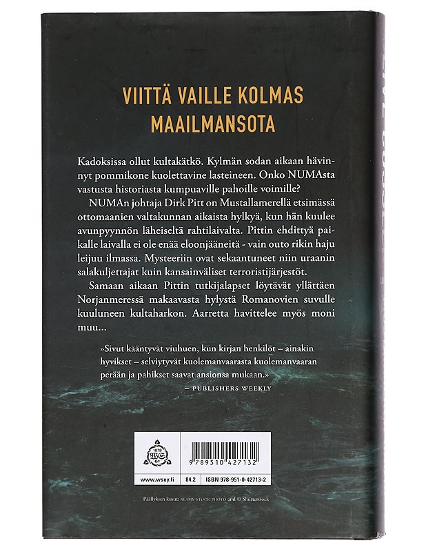Mustanmeren hauta - Cussler, Clive - Jännitys ja dekkarit - 10105430075 - 1