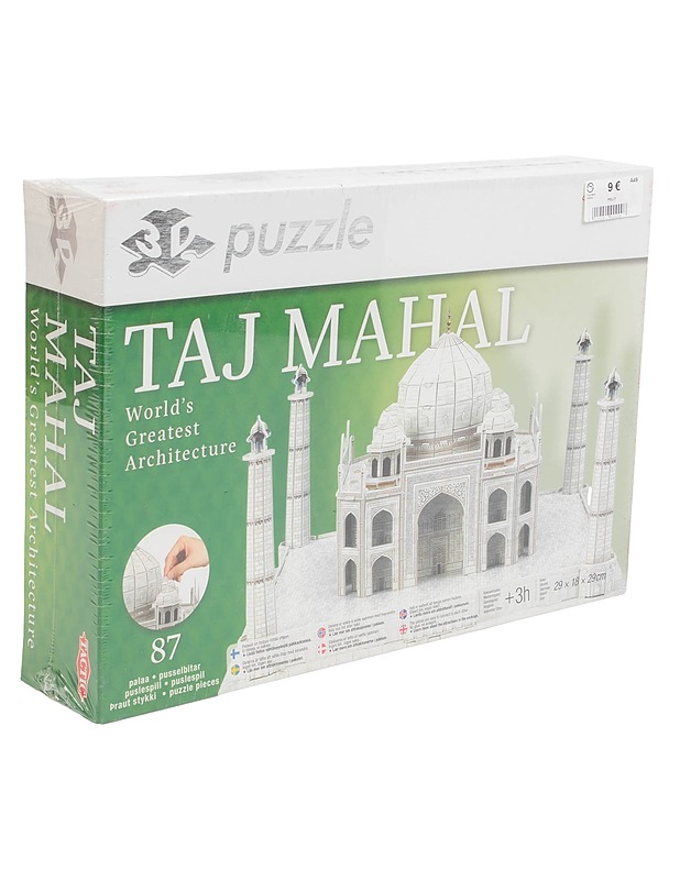 CUBICFUN Taj Mahal World's Greatest Architecture 3D-palapeli - Palapelit - 10105430096 - 0