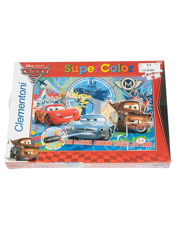 CLEMENTONI Cars 2 Super Color palapeli - Lasten palapelit - 10105430108 - 0