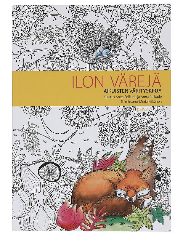 Ilon värejä : Aikuisten värityskirja - Polkutie, Anita - Tietokirjat ja oppaat - 10105430107 - 0