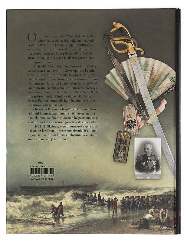 Tsaarin amiraali : suomalainen Oscar von Kraemer - Heikki Tiilikainen - Elämäkerrat ja muistelmat - 10105430113 - 1