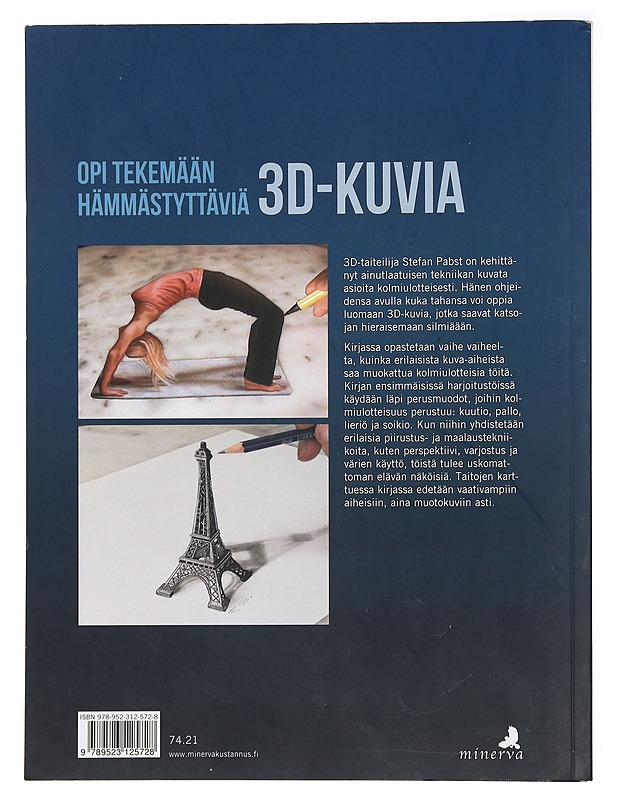 3D-piirtämisen taito : opi tekemään kolmiulotteisia kuvia - Pabst, Stefan - Tietokirjat ja oppaat - 10105430119 - 1