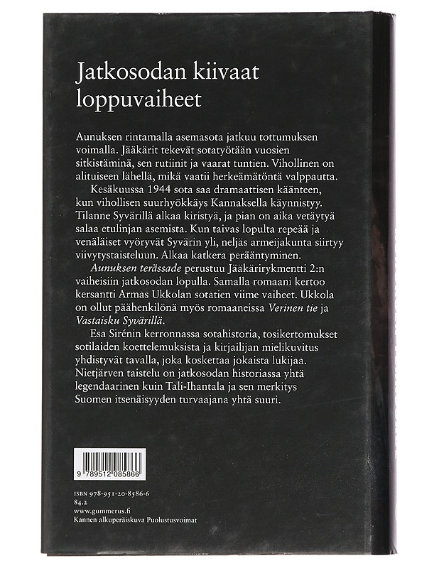 Aunuksen terässade - Esa Sirén - Romaanit ja novellit - 10105430134 - 1