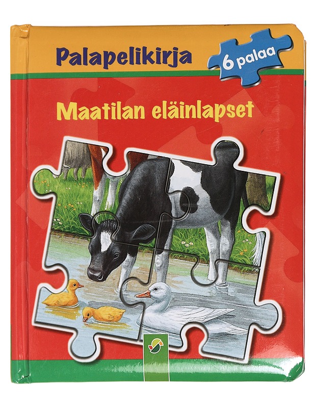 Palapelikirja :  Maatilan eläinlapset - Lastenkirjat - 10105430173 - 0