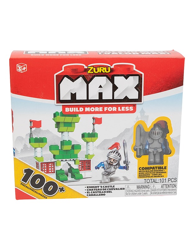 ZURU MAX Knight's Castle rakennuspalikkasetti - Lasten lelut - 10105430185 - 0
