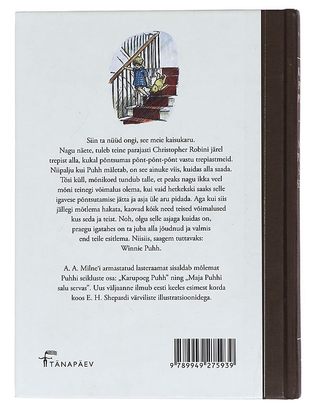 Karupoeg Puhh ; Maja Puhhi salu servas - Milne, A. A. - Lastenkirjat - 10105430204 - 1