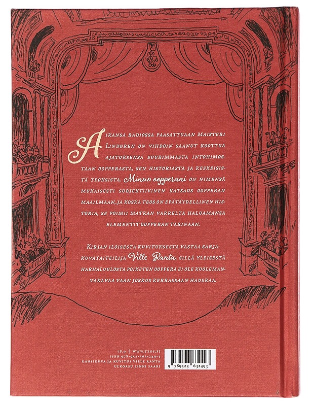 Minun oopperani : epätäydellinen historia - Lindgren, Minna - Historiakirjat - 10105430205 - 1