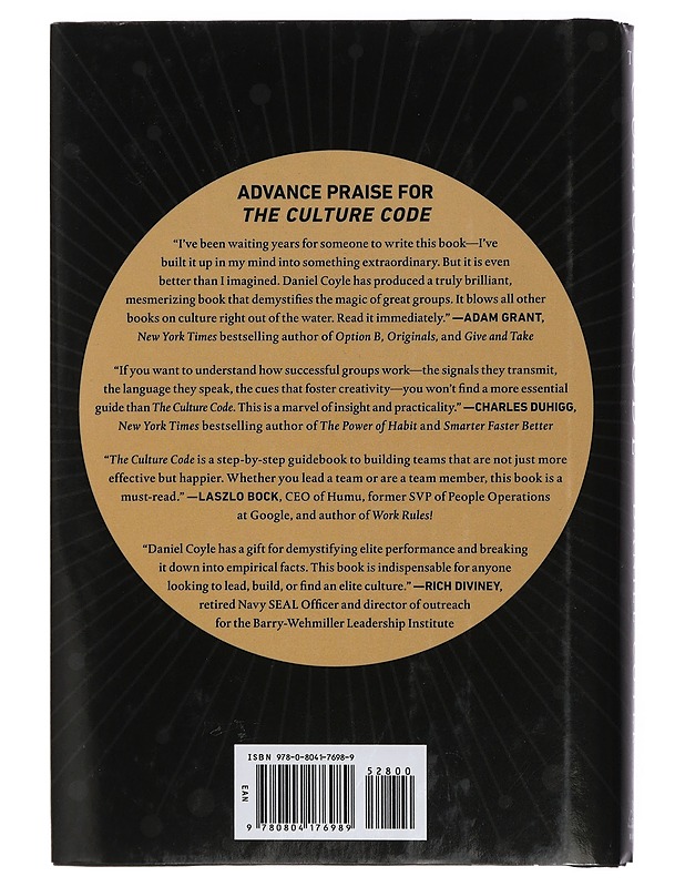 The culture code : the secrets of highly successful groups - Coyle, Daniel - Tietokirjat ja oppaat - 10105430214 - 1