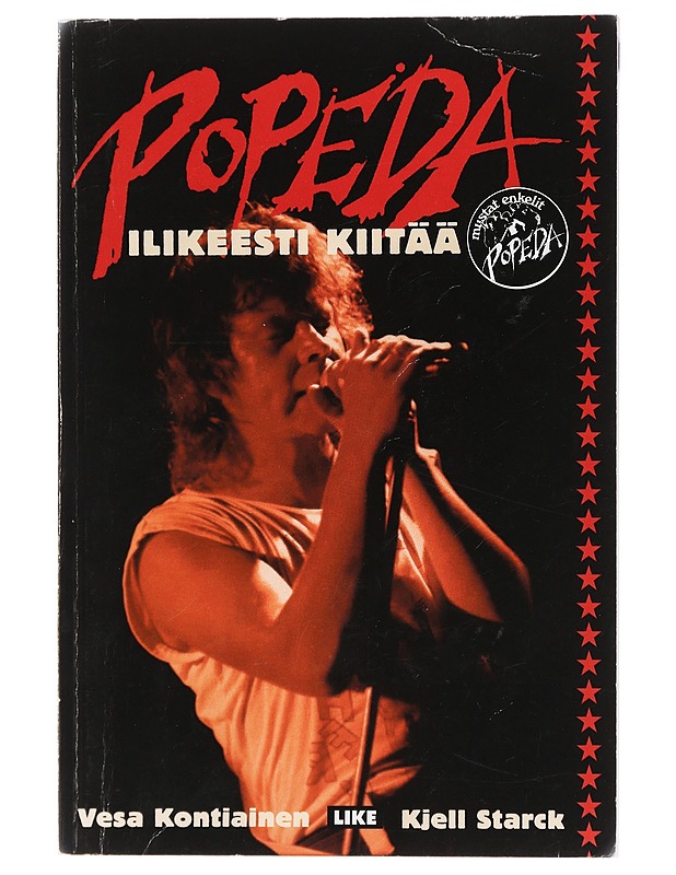 Popeda : ilikeesti kiitää - Kontiainen, Vesa - Musiikki- ja elokuvakirjat - 10105430223 - 0