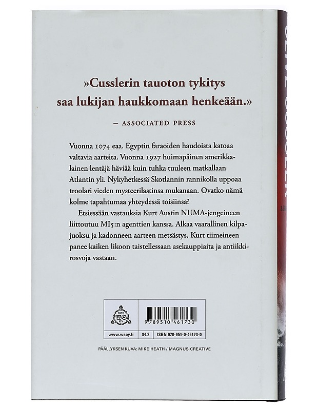 Faraoiden matka - Cussler, Clive - Jännitys ja dekkarit - 10105430224 - 1