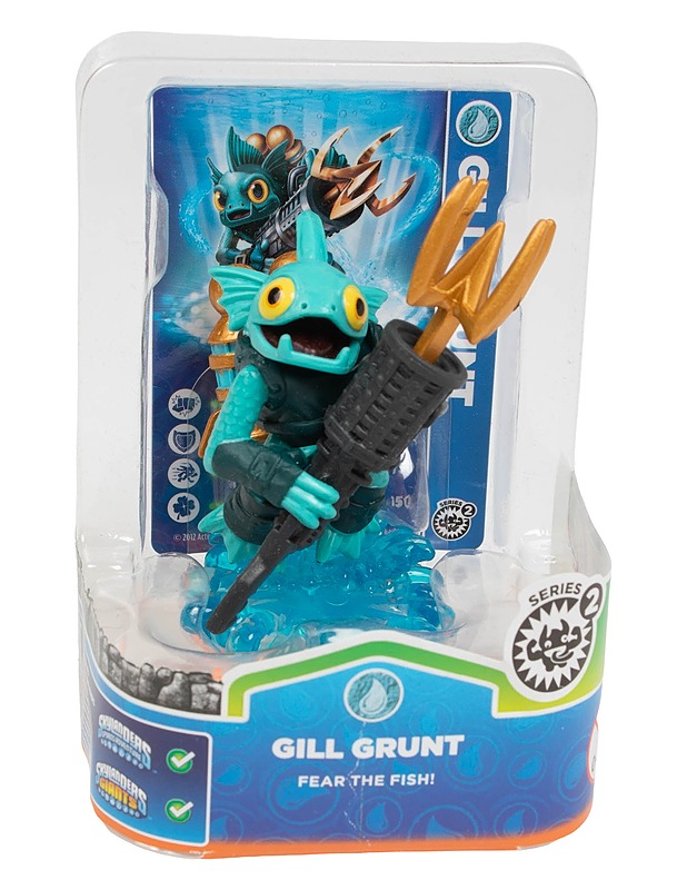 ACTIVISION Gill Grunt (Series 2) toimintahahmo - Lasten lelut - 10105430225 - 0