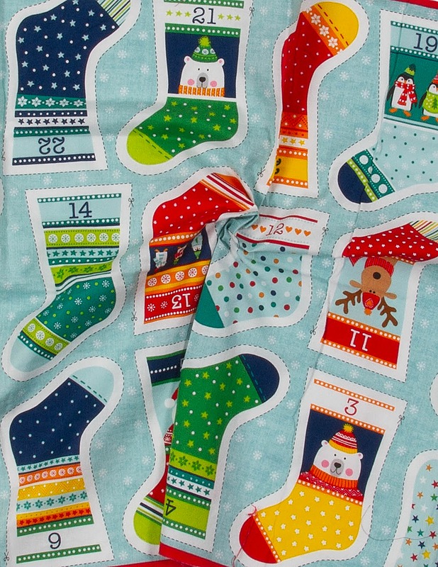 Novelty Mini Stockings joulukalenteri - Joulutuotteet - 10105430251 - 1