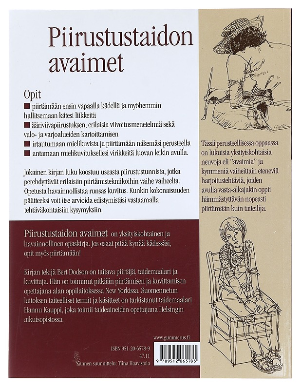 Piirustustaidon avaimet - Dodson, Bert - Tietokirjat ja oppaat - 10105430248 - 1