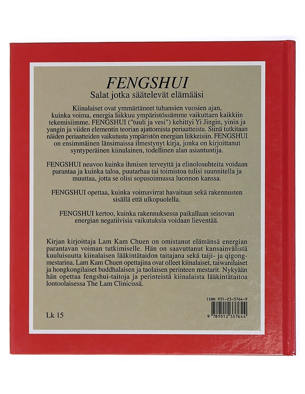 Fengshui : salat, jotka säätelevät elämääsi - Lam, Kam Chuen - Historiakirjat - 10105430259 - 1