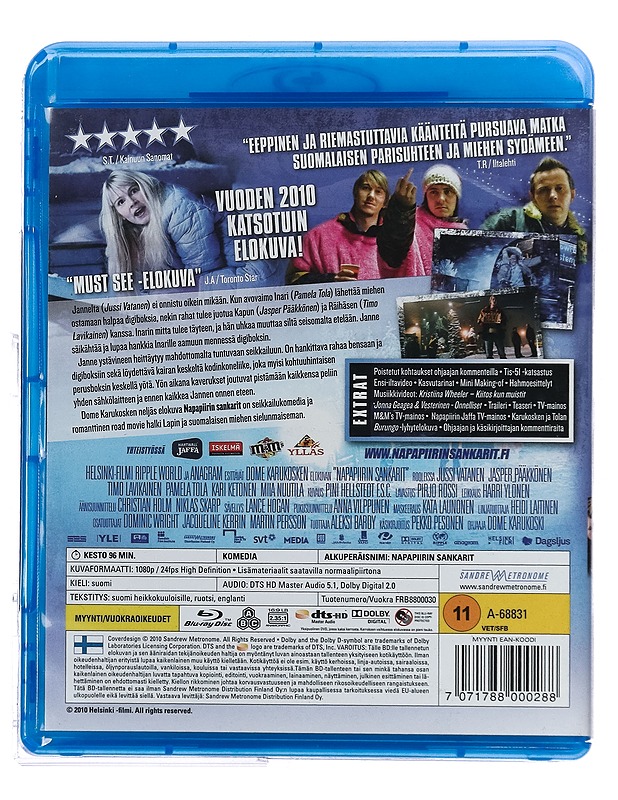 Napapiirin sankarit - Blu-ray - Blu-ray-levyt - 10105430262 - 1