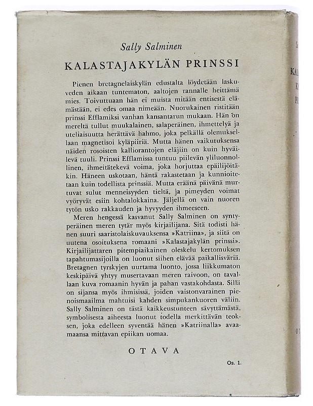 Kalastajakylän prinssi- Salminen, Sally - Romaanit ja novellit - 10105430263 - 1