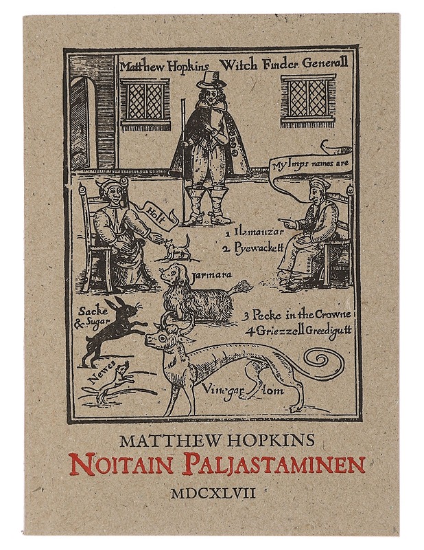 Noitain paljastaminen - Hopkins, Matthew - Fantasia- ja scifi - 10105430264 - 0