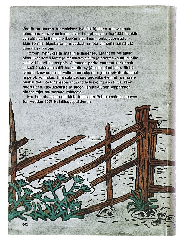 Veräjä - Ivar Lo-Johansson - Elämäkerrat ja muistelmat - 10105430276 - 1