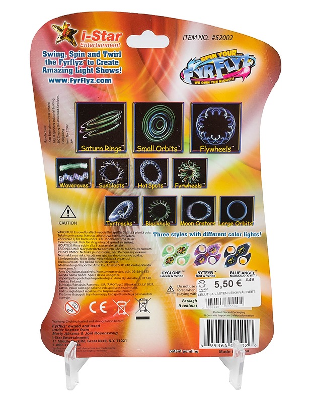 BLUE ANGEL Fyrflyz valolelu - Lasten lelut - 10105430275 - 1