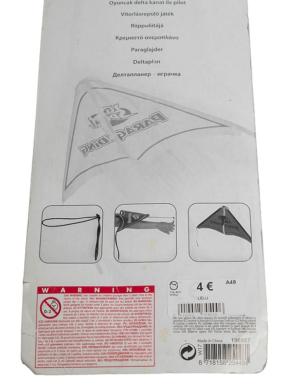PARA GLIDER riippuliitäjä lelu - Lasten lelut - 10105430287 - 1