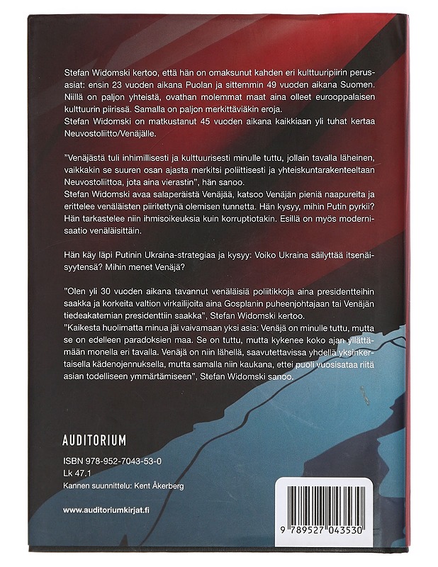 Venäjä : niin lähellä ja niin kaukana - Stefan Widomski - Historiakirjat - 10105430289 - 1