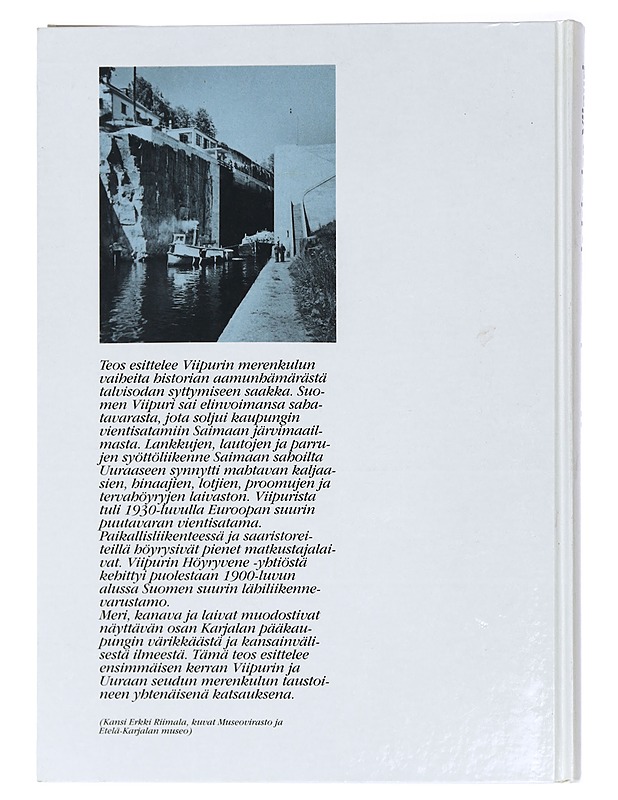 Meren, kanavan ja laivojen Viipuri - Erkki Riimala - Historiakirjat - 10105430290 - 1