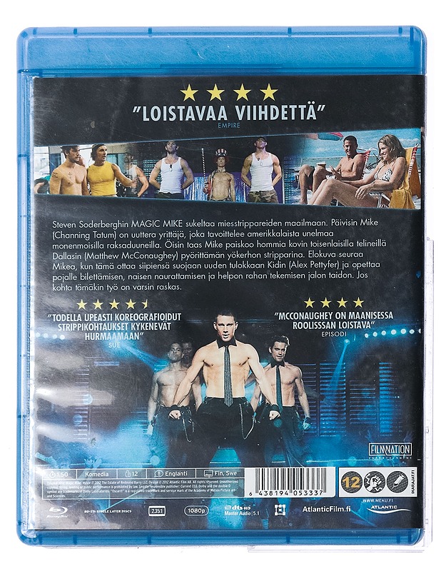 Magic Mike - Blu-Ray - Blu-ray-levyt - 10105430297 - 1