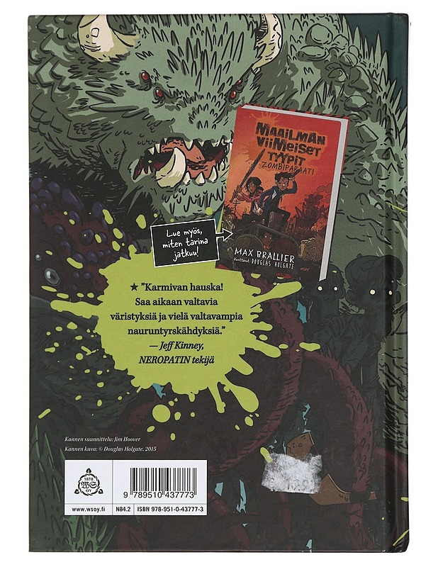 Maailman viimeiset tyypit. 1 - Brallier, Max - Lastenkirjat - 10105430291 - 1