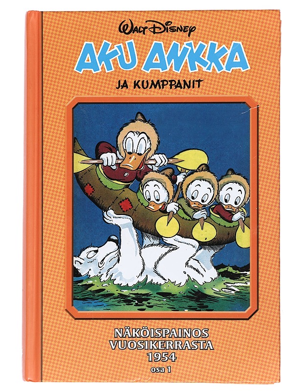 Aku Ankka ja kumppanit : näköispainos vuosikerrasta 1954 Osa 1 - Hulkkonen, Hertta - Sarjakuvat - 10105430311 - 0