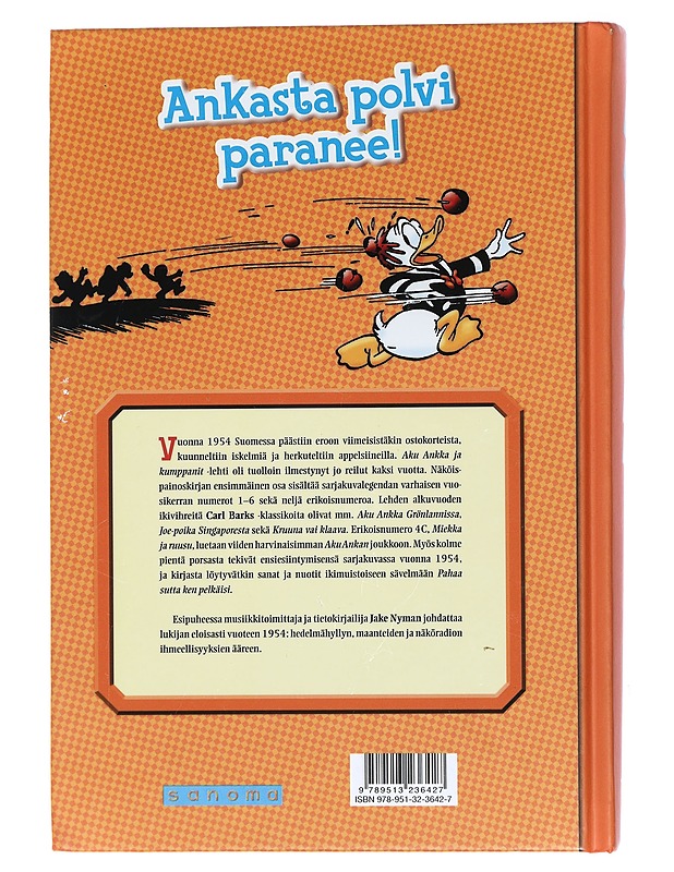 Aku Ankka ja kumppanit : näköispainos vuosikerrasta 1954 Osa 1 - Hulkkonen, Hertta - Sarjakuvat - 10105430311 - 1