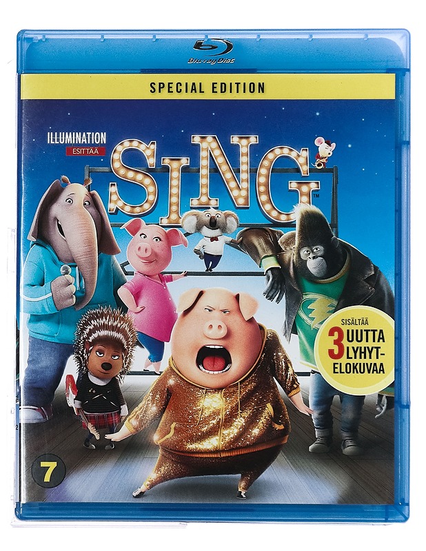 Sing - Blu-ray - Blu-ray-levyt - 10105430331 - 0