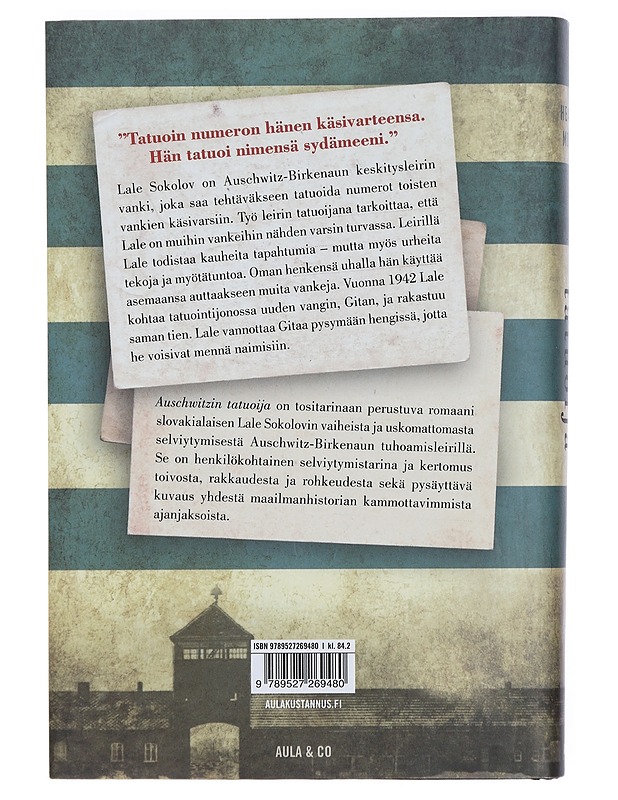 Auschwitzin tatuoija - Morris, Heather - Romaanit ja novellit - 10105430338 - 1
