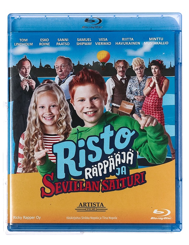 Risto Räppääjä ja Sevillan saituri - Blu-Ray - Blu-ray-levyt - 10105430345 - 0