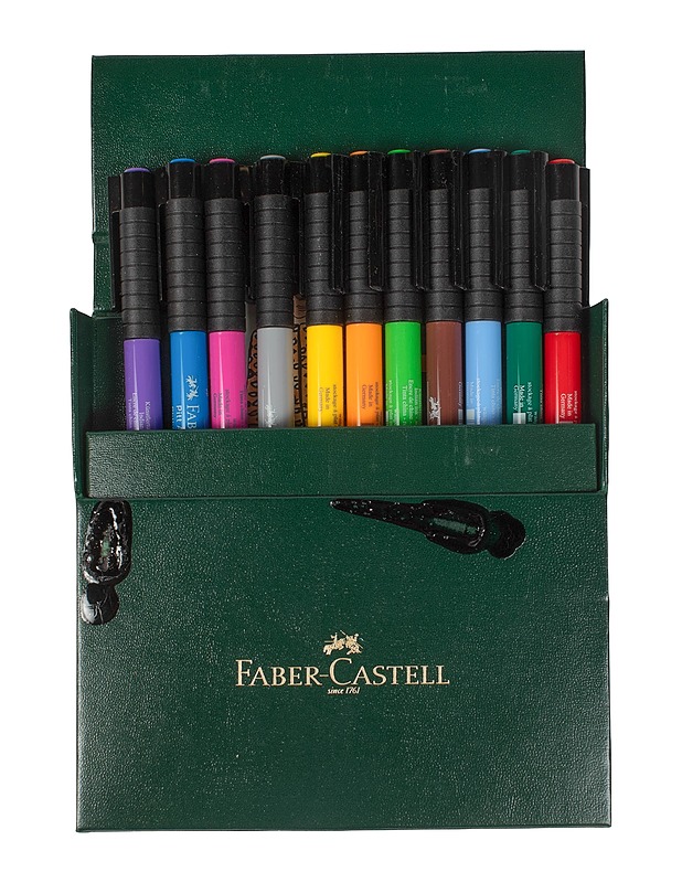 FABER-CASTELL Pitt Artist Studio sivellintussi, 11 kpl - Askartelu - 10105430387 - 0