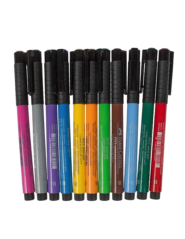 FABER-CASTELL Pitt Artist Studio sivellintussi, 11 kpl - Askartelu - 10105430387 - 1