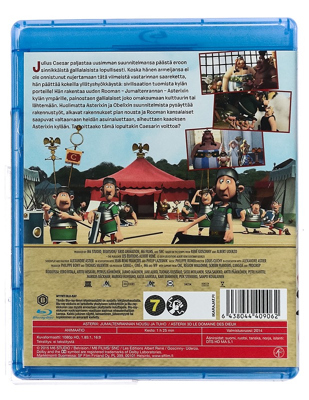 Asterix: Jumaltenrannan Nousu ja Tuho - Blu-Ray - Blu-ray-levyt - 10105430394 - 1