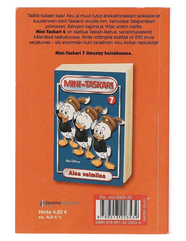 MINI-TASKARI 6 : Rinta rottingilla - Kastari, Anna - Sarjakuvat - 10105430392 - 1