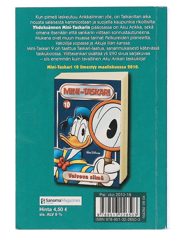 MINI-TASKARI 9 : Viittasankari - Kastari, Anna - Lastenkirjat - 10105430402 - 1