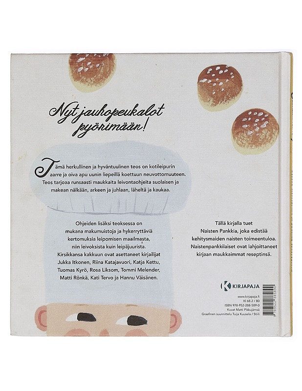 Onnellinen pulla : kirjallinen leivontakirja - Reetta Meriläinen - Tietokirjat ja oppaat - 10105430408 - 1