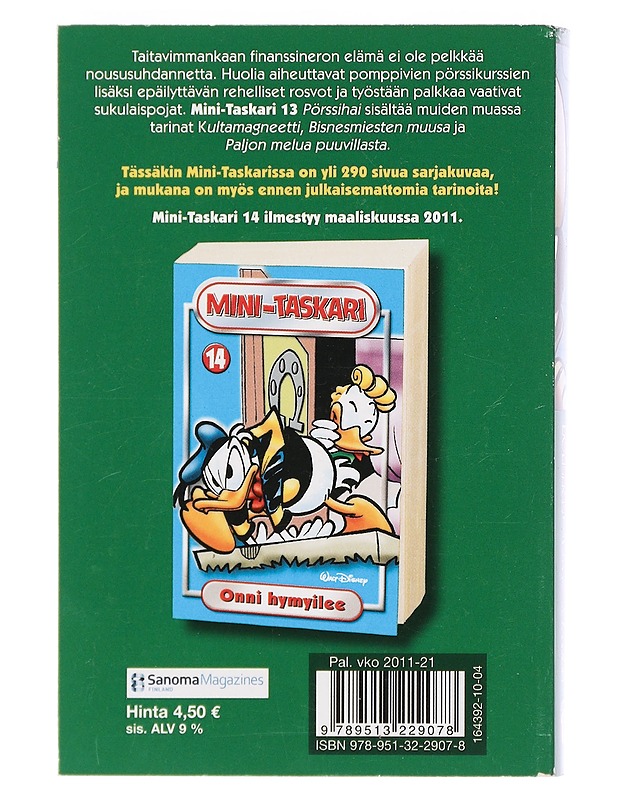 MINI-TASKARI 13 : Pörssihai - Kastari, Anna - Sarjakuvat - 10105430423 - 1