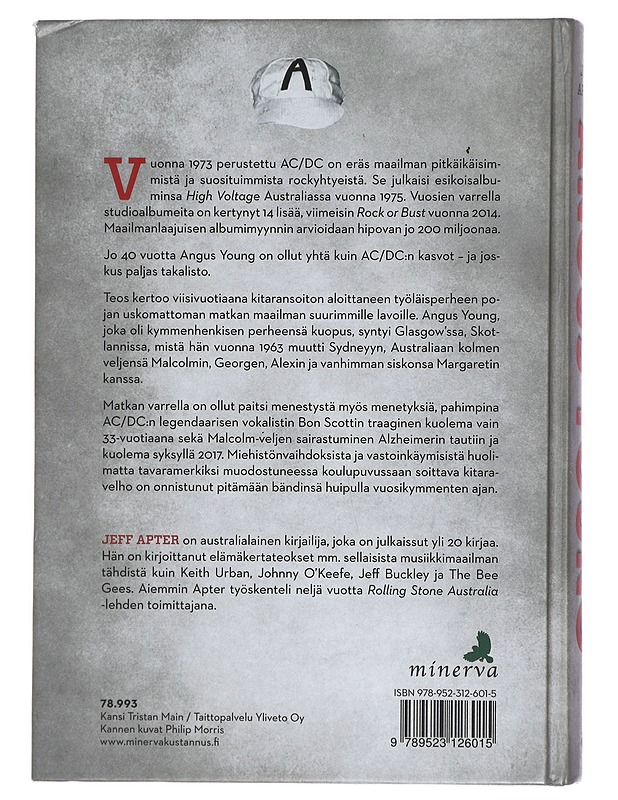 Angus Young : kohtalona AC/DC - Apter, Jeff - Elämäkerrat ja muistelmat - 10105430428 - 1