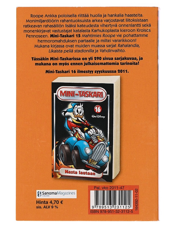 MINI-TASKARI 15 : Mahtimies Roope - Ahonen, Kirsi - Sarjakuvat - 10105430431 - 1