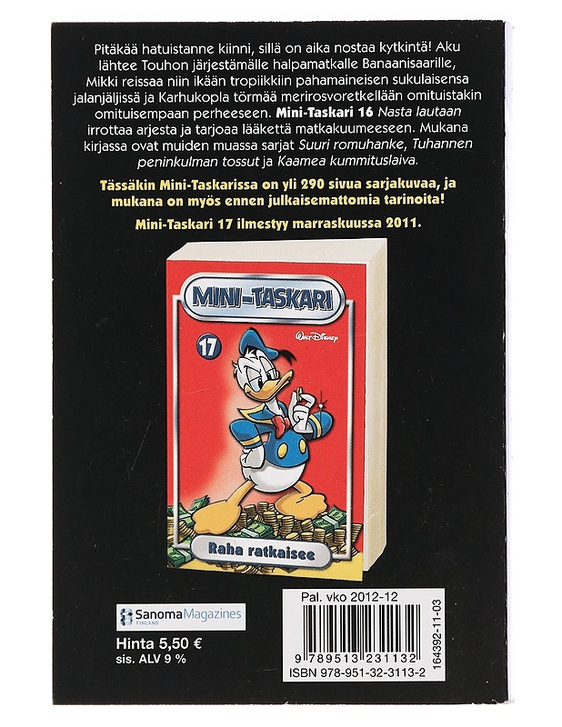 MINI-TASKARI 16 : Nasta lautaan - Ahonen, Kirsi - Sarjakuvat - 10105430436 - 1