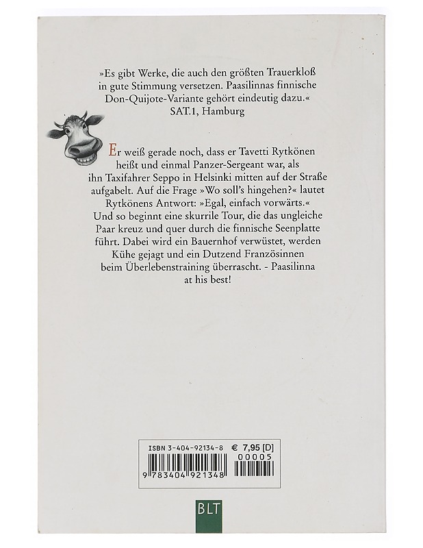 Der Sommer der lachenden Kühe - Paasilinna, Arto - Romaanit ja novellit - 10105430454 - 1