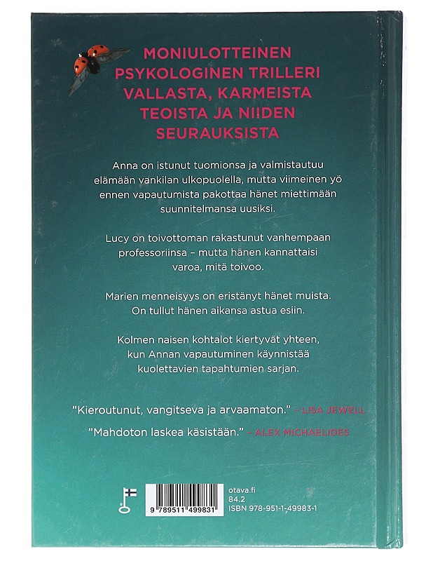 Julmuuden oppitunti - Tyce, Harriet - Jännitys ja dekkarit - 10105430489 - 1