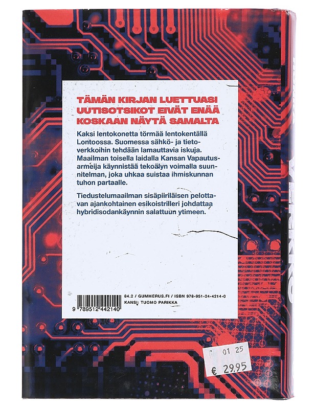 Punainen verkko - Aamos Honka - Jännitys ja dekkarit - 10105430503 - 1
