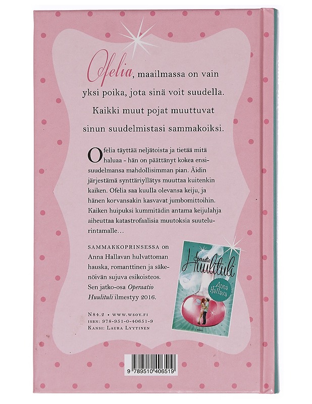 Sammakkoprinsessa - Anna Hallava - Nuorten kirjat - 10105430512 - 1