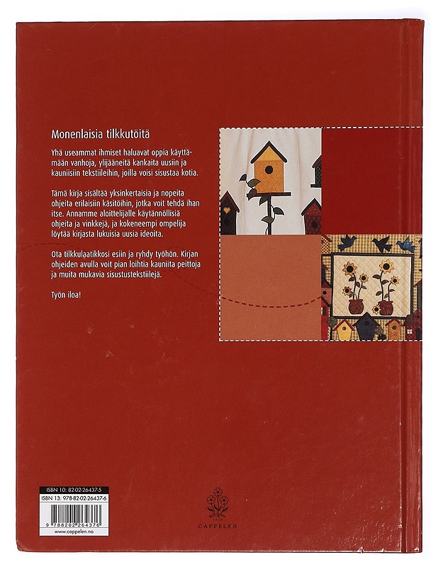 Marie-France House: Hauskoja tilkkutöitä aloittelijalle - Gro Hansen - Tietokirjat ja oppaat - 10105430517 - 1